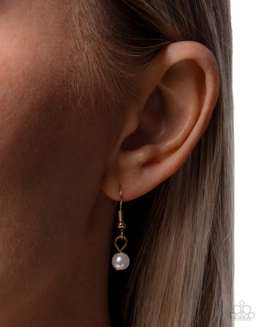 Coastal Corporate - Gold - Paparazzi Necklace Image