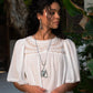 Coastal Craft - Silver - Paparazzi Earring Image