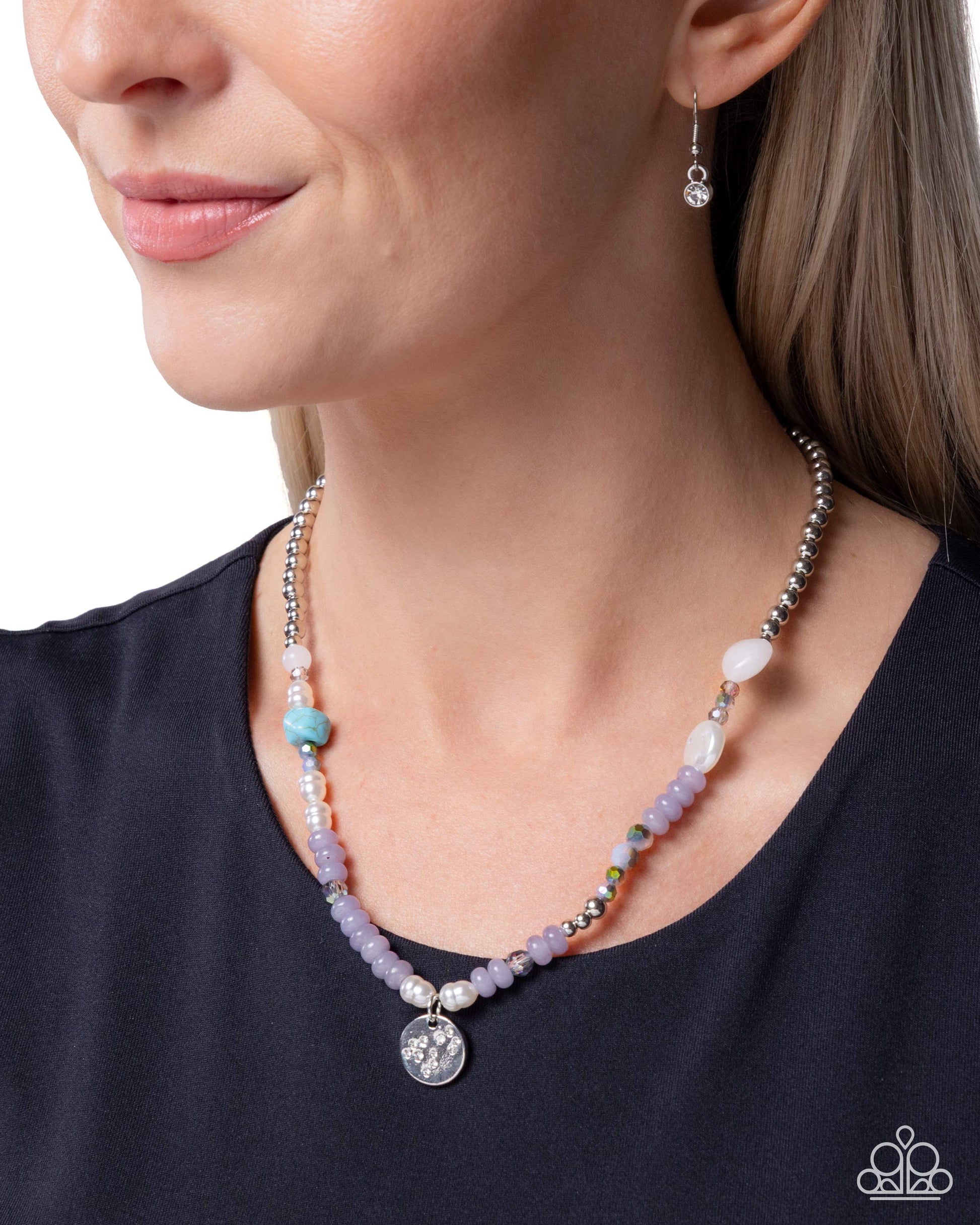 Santa Fe Story - Silver - Paparazzi Necklace Image