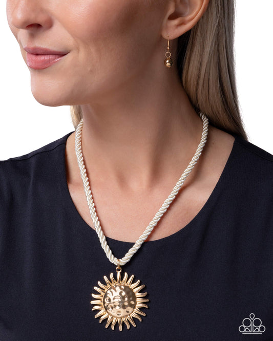 Seize the Sun - Paparazzi Necklace Image