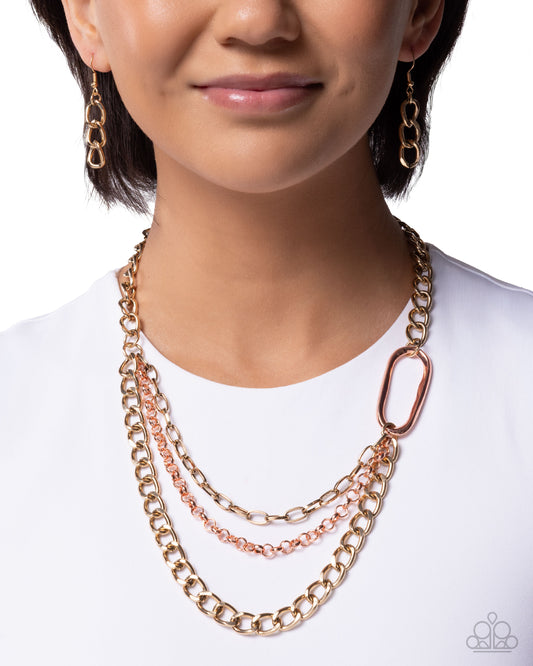 Reflective Renegade - Paparazzi Necklace Image