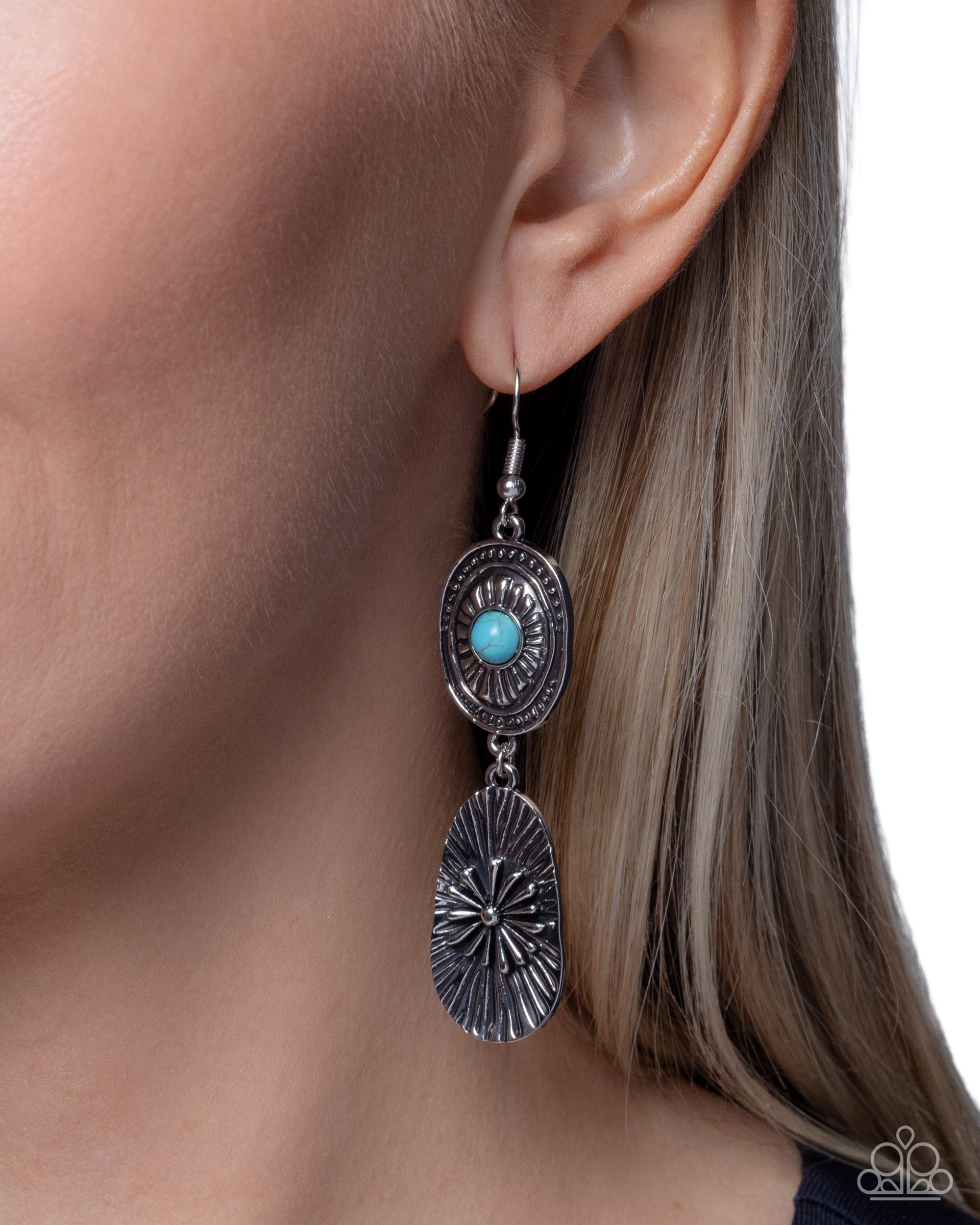 Rustic Ratio - Paparazzi Earring Image