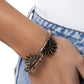 Sunburst Spell - Brass - Paparazzi Bracelet Image