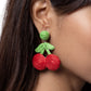Crafted Cherry - Paparazzi Earring Image