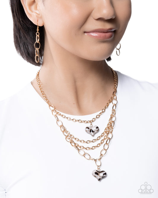 New Love - Brown - Paparazzi Necklace Image