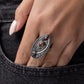 Rustic Raise - Black - Paparazzi Ring Image