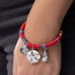 Coastal Condition - Red - Paparazzi Bracelet Image