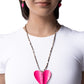 Cupid Craze - Pink - Paparazzi Necklace Image