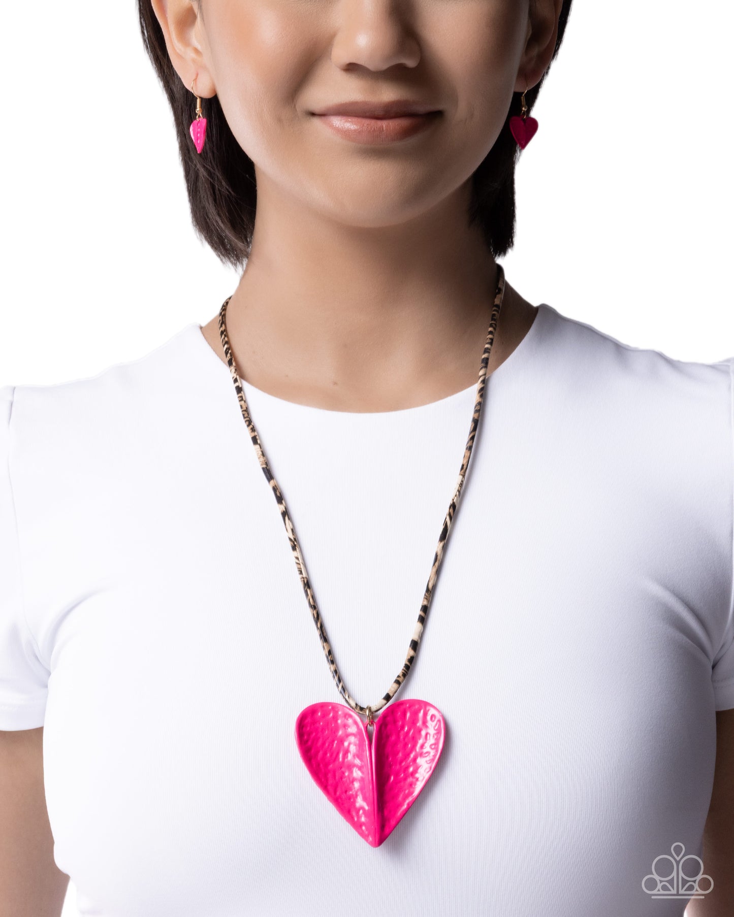 Cupid Craze - Pink - Paparazzi Necklace Image