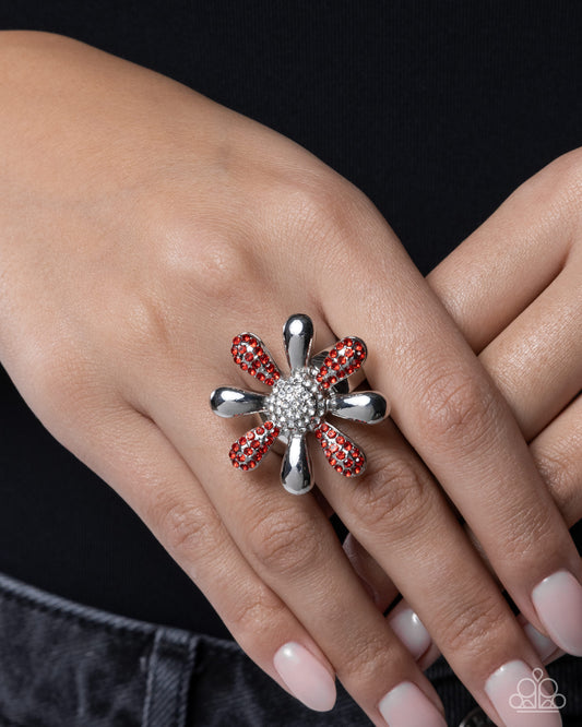Finite Floral - Paparazzi Ring Image