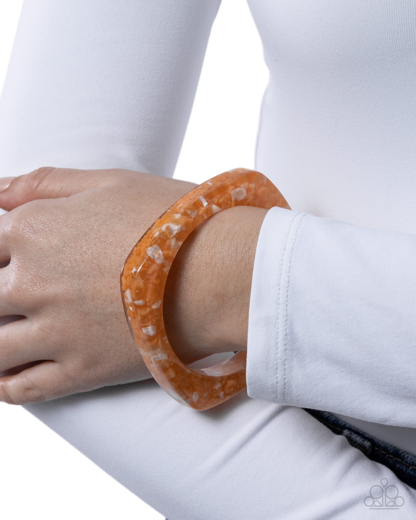Slow Sophistication - Orange - Paparazzi Bracelet Image