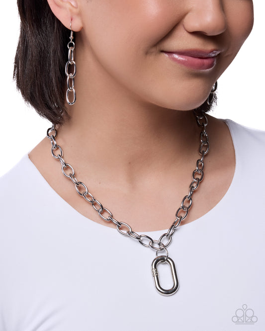 Dominant Dazzle - Paparazzi Necklace Image