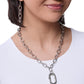 Dominant Dazzle - Paparazzi Necklace Image