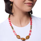 Extroverted Ease - Brass - Paparazzi Necklace Image