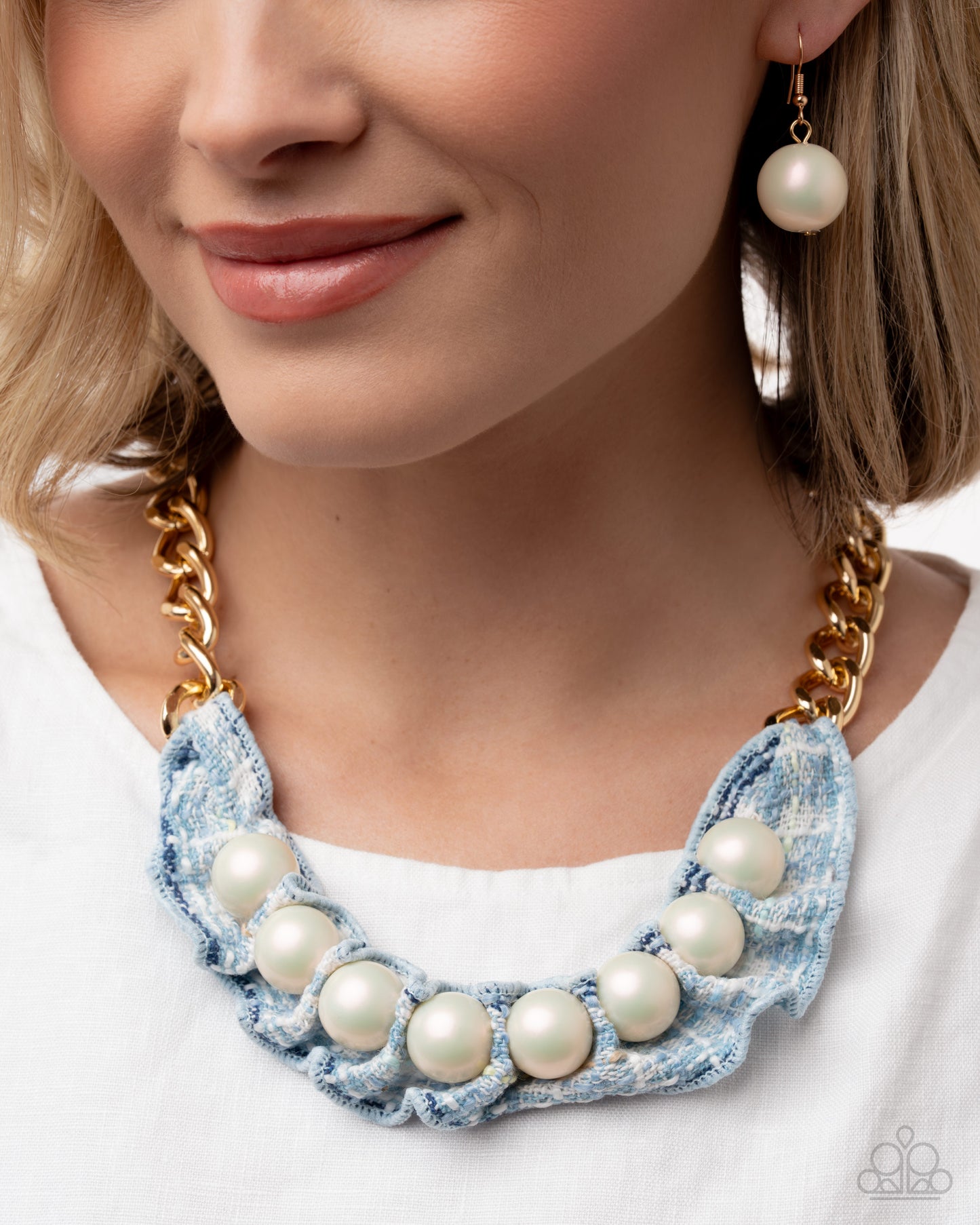 Highly Professional - Complete Look - Blue - Paparazzi Product Image