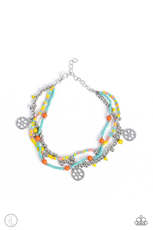 Pulsera Paparazzi ~ Safari de surf - Azul