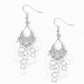 Paparazzi Earring ~ What Happens In Maui - White