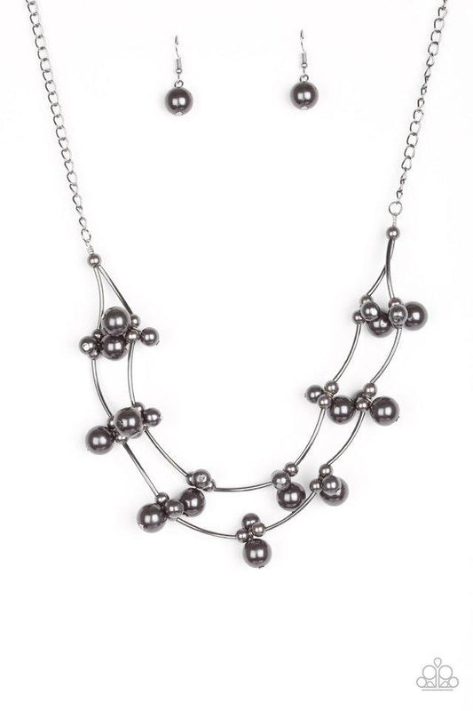 Paparazzi Necklace - Wedding BELLES - Black