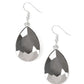 Paparazzi Earring ~ Limo Ride - Silver