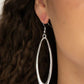 Paparazzi Earring ~ Positively Progressive - Silver