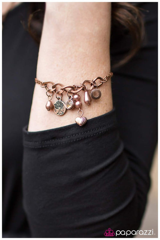 Paparazzi Bracelet ~ Welcome To Bliss - Copper