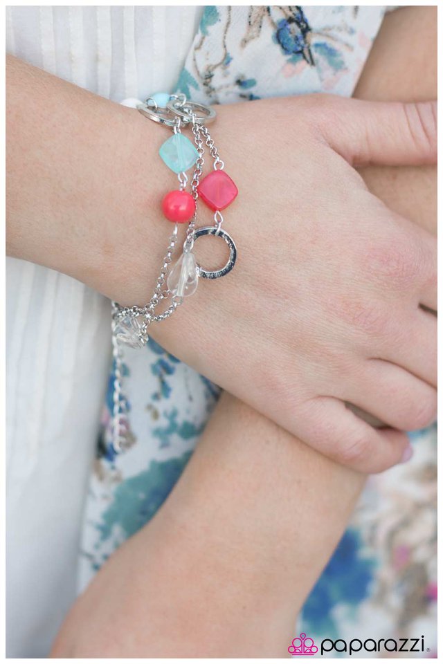 Pulsera Paparazzi ~ In The Glow - Multicolor