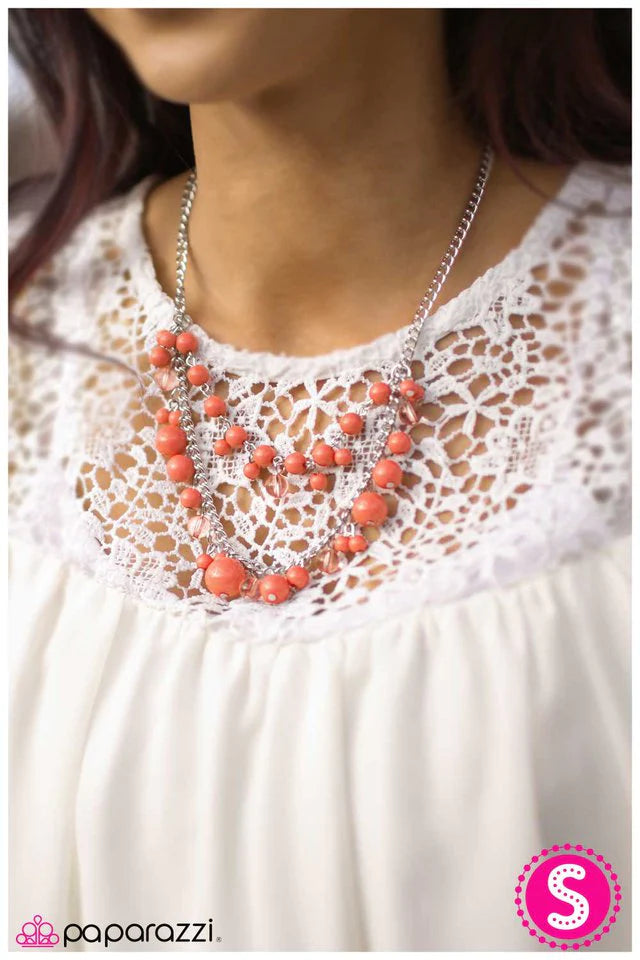 Collar Paparazzi ~ The Wedding Planner - Naranja