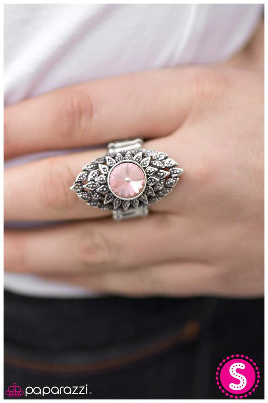 Anillo Paparazzi ~ Amante de la naturaleza - Rosa