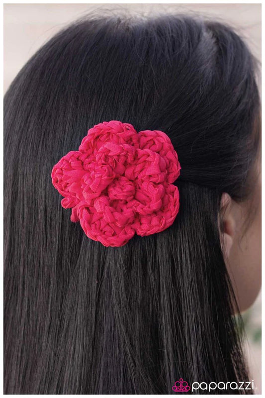 Accesorios para el cabello de Paparazzi ~ Ramo trenzado - Rosa