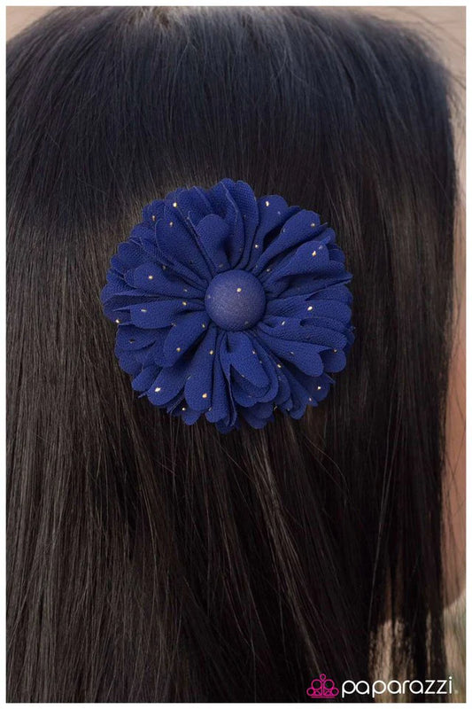 Accesorios para el cabello de Paparazzi ~ The Prize Shimmer - Azul