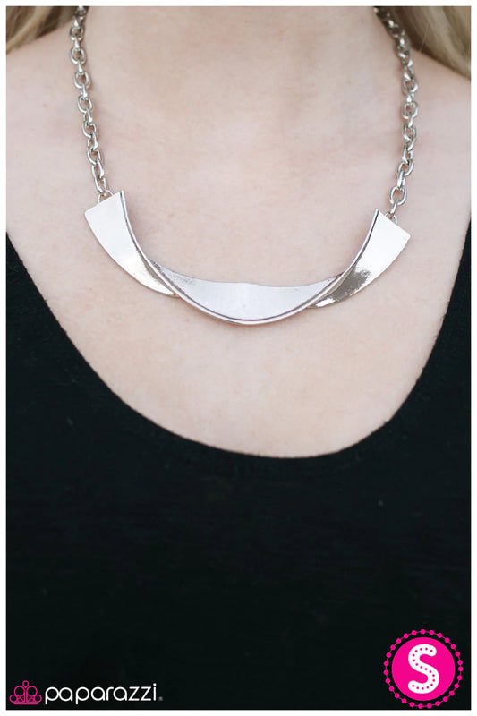 Paparazzi Necklace ~ Nothing Else METALS - Silver