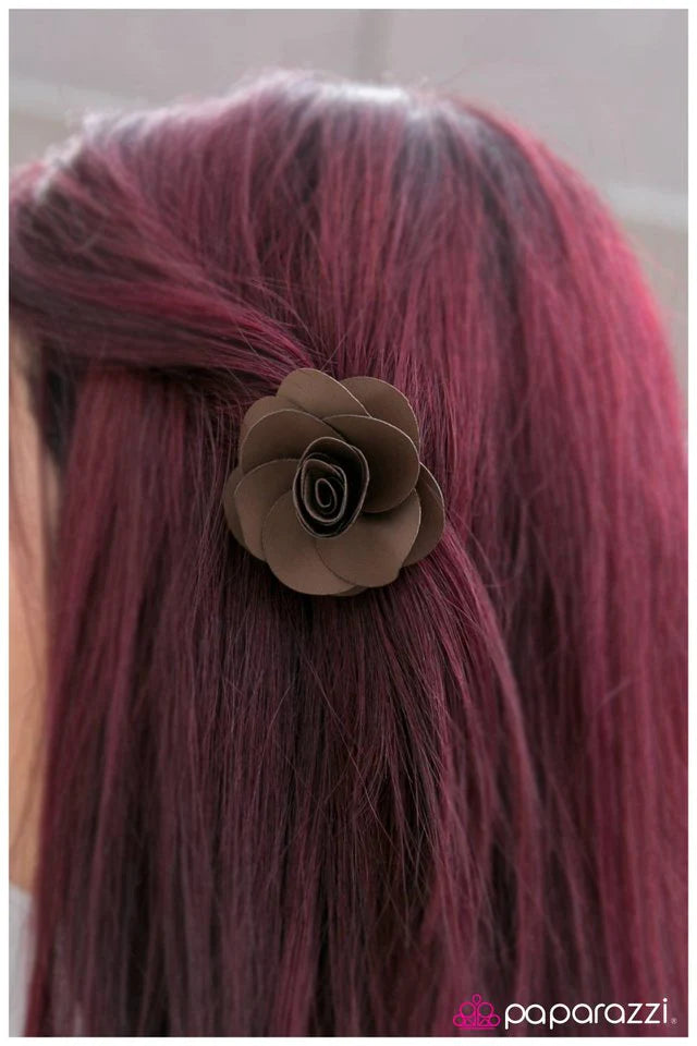 Paparazzi Hair Accessories ~ Teachers Pet - Brown