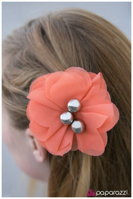 Accesorios para el cabello de Paparazzi ~ Summer Haven - Naranja