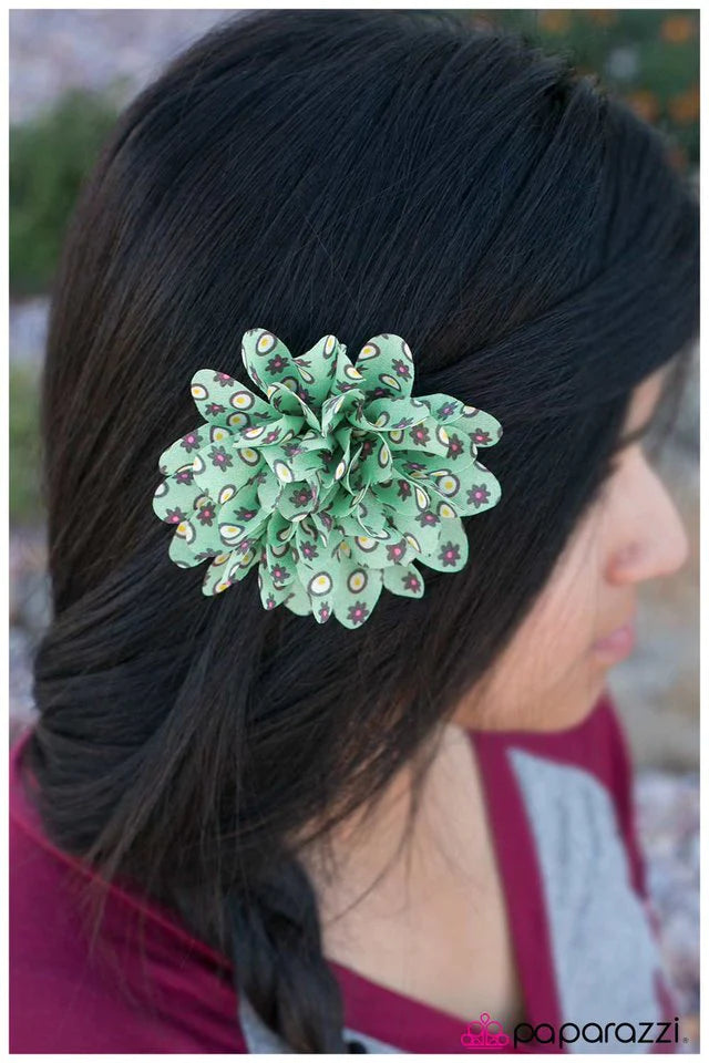 Accesorios para el cabello de Paparazzi ~ Realmente me gustaste - Verde