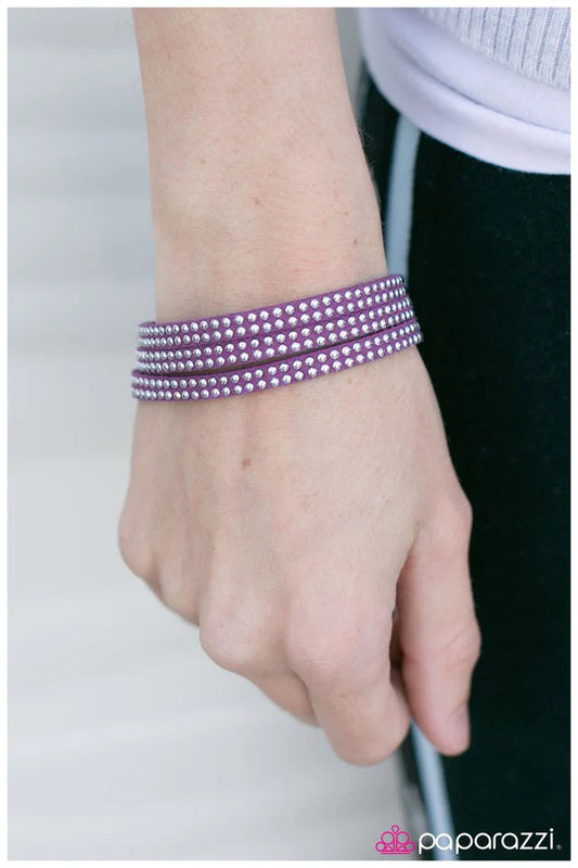 Paparazzi Bracelet ~ The Girl Scout - Purple