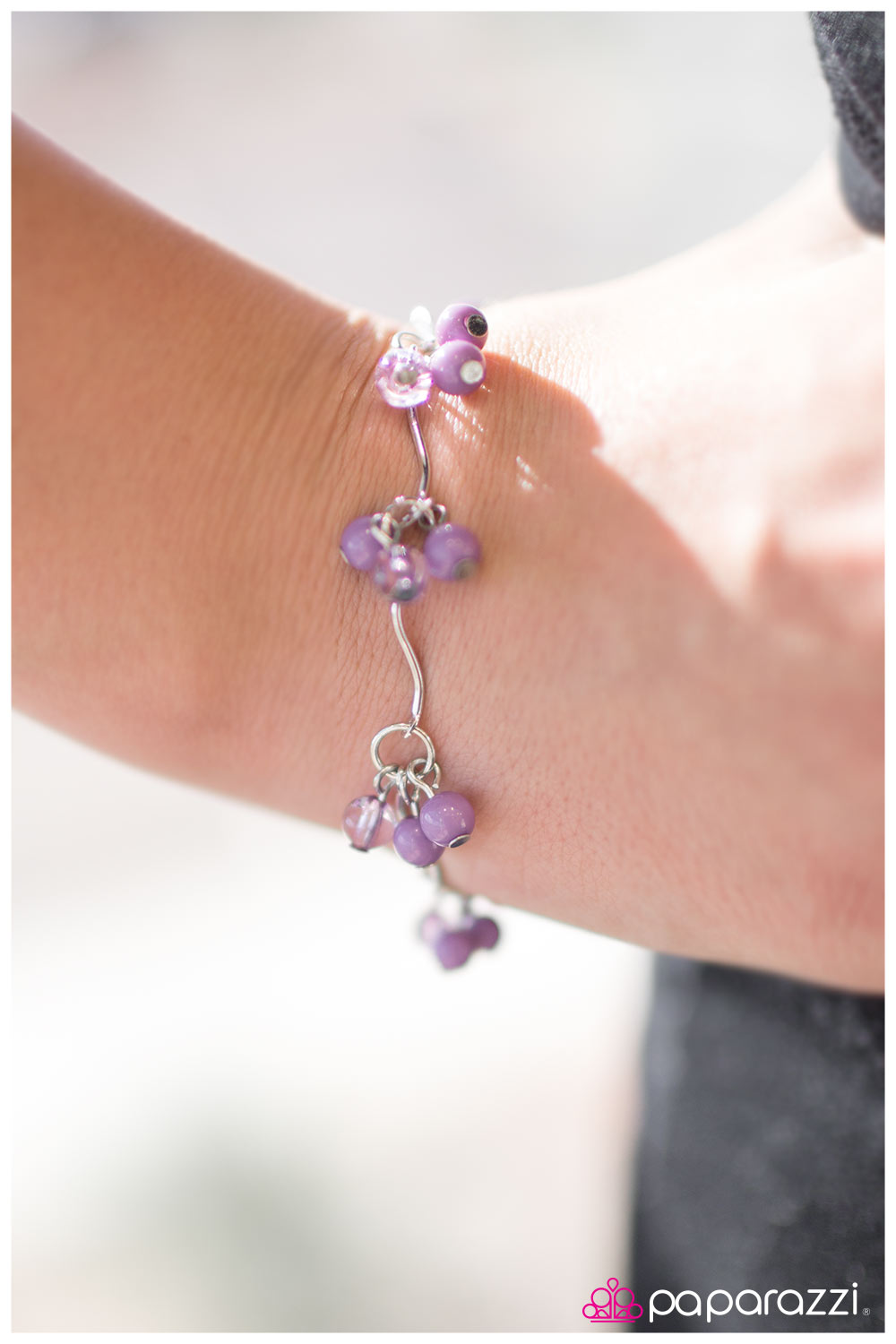 Paparazzi Bracelet ~ Metropolitan - Purple