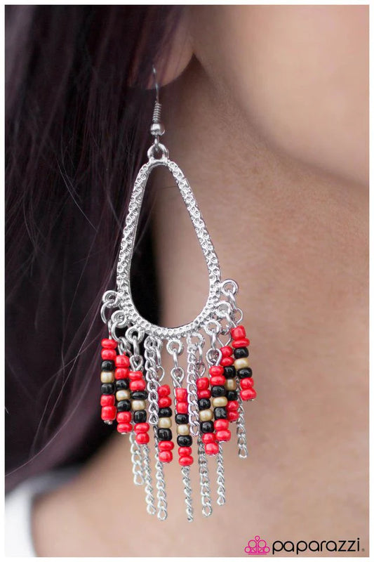 Paparazzi Earring ~ Summerfest - Multi