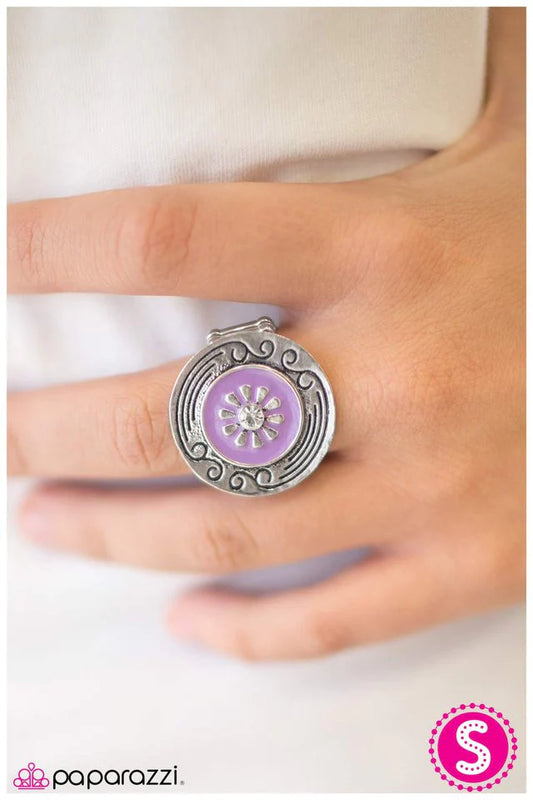 Paparazzi Ring ~ Happy Hour - Purple