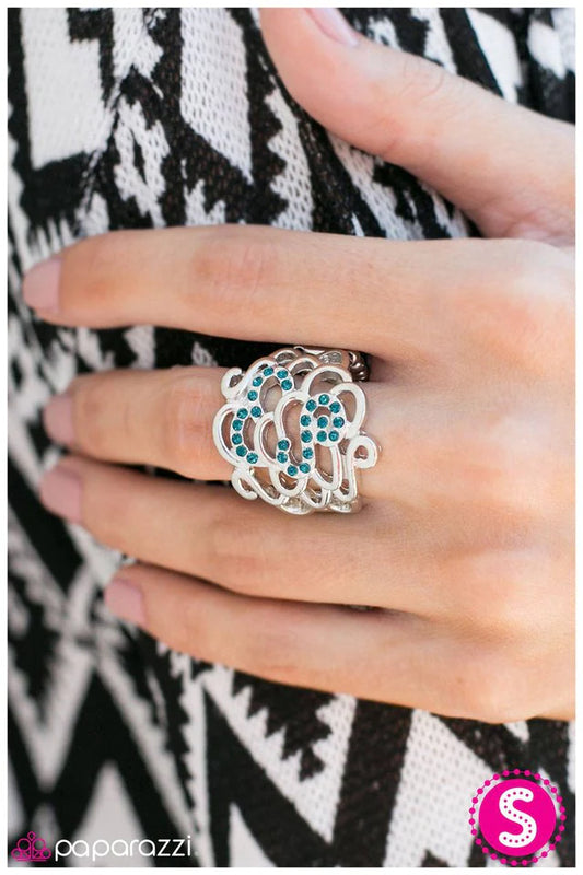 Paparazzi Ring ~ Dont Hold Your Breath - Blue