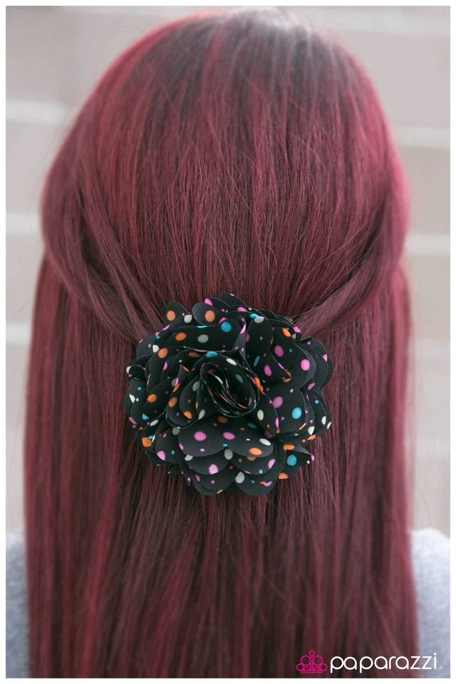 Accesorios para el cabello Paparazzi ~ Fiesta como si fuera 1999 - Negro