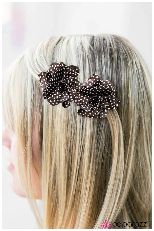 Paparazzi Hair Accessories ~ Cutest Couple - Brown