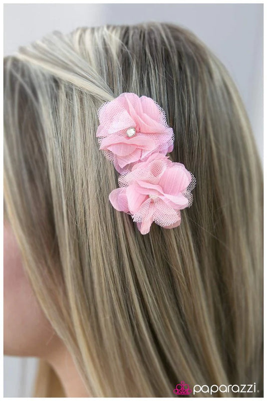 Accesorios para el cabello de Paparazzi ~ Second Chance - Rosa