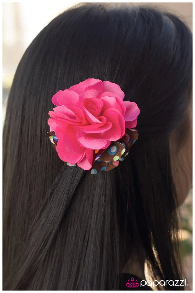 Accesorios para el cabello de Paparazzi ~ Mardi Gras - Rosa