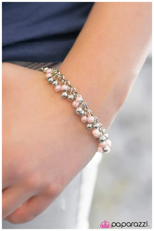 Paparazzi Bracelet ~ Think About The POSH-ibilities!  - Pink