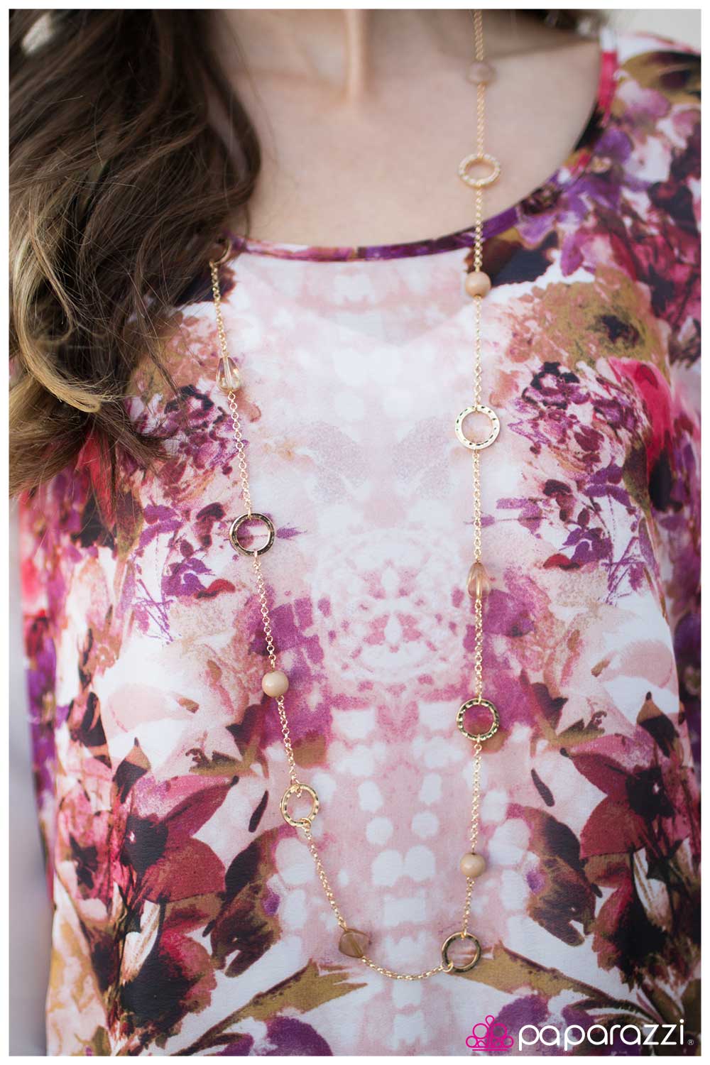 Paparazzi Necklace ~ Get Your Glow On - Gold