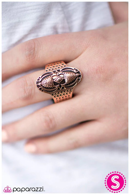 Paparazzi Ring ~ Survivor - Copper