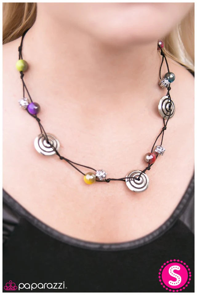 Paparazzi Necklace ~ Take Aim - Multi