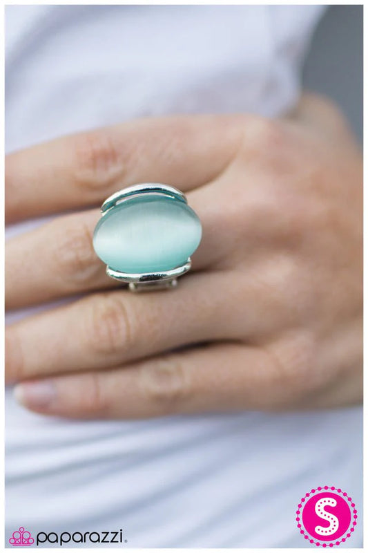 Anillo Paparazzi ~ Shoot For The Moon - Azul