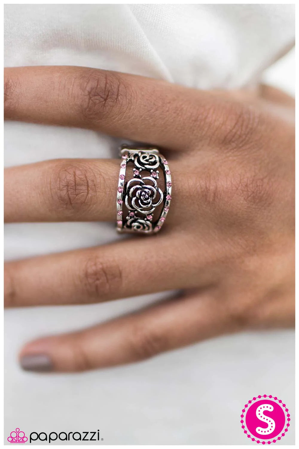 Anillo Paparazzi ~ El Jardín de la Reina - Rosa