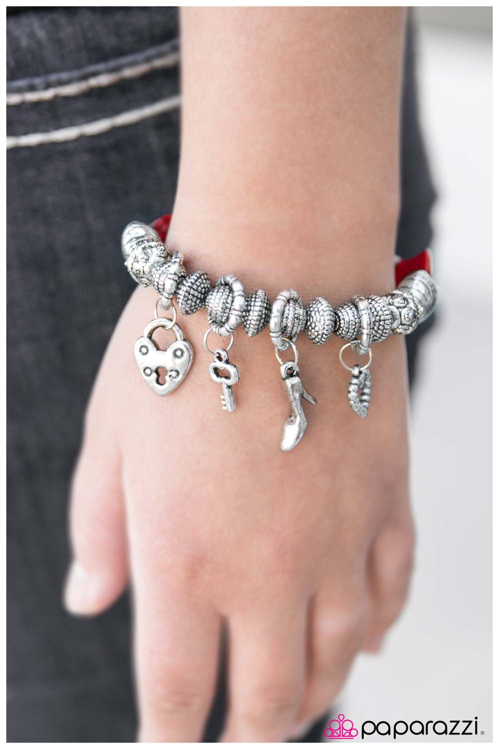 Paparazzi Bracelet ~ Some Kind Of Wonderful  - Red